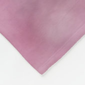 Sakura Cherry blüht pastellrosa Schichten Fleecedecke (Ecke)