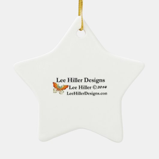 Sakura Cherry blüht pastellrosa Schichten Keramik Ornament (Hinten)