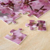 Sakura Cherry blüht pastellrosa Schichten Puzzle (Seite)
