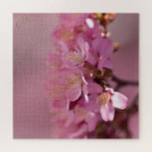 Sakura Cherry Blüten Delikatessen Pink Bouquet Puzzle (Horizontal)