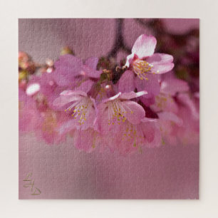 Sakura Cherry Blüten Delikatessen Pink Bouquet Puzzle