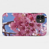 Sakura Cherry Blüten Rote Stars Case-Mate iPhone Hülle (Rückseite (Horizontal))