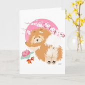 SAKURA - Chow - Art Cards Karte (Gelbe Blume)