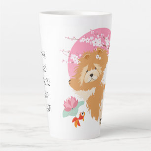 SAKURA - Chow - Latte Tasse mit Text anpassen