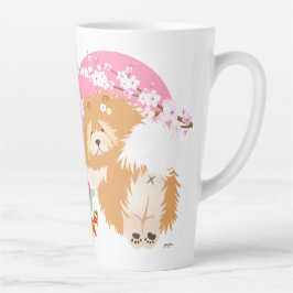 SAKURA - Chow - Latte Tasse mit Text anpassen