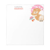 SAKURA - Chow - Notizblock - Name anpassen (Vorderseite)