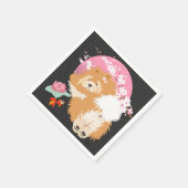 SAKURA - Chow - Papierservietten (Ecke)