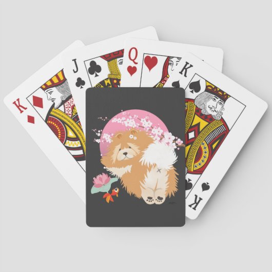 SAKURA - Chow-play-Karten Spielkarten (Rückseite)