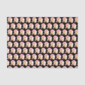 SAKURA - Chow - Schwarzes GEWEBE-Papier Seidenpapier (Vorderseite)