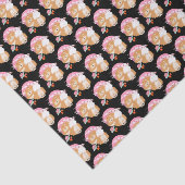 SAKURA - Chow - Schwarzes GEWEBE-Papier Seidenpapier (Ausschnitt)