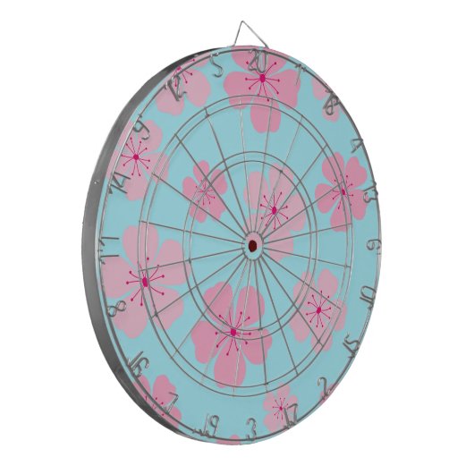 Sakura Dartscheibe (Vorderseite Links)