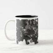 Sakura der botanischen Blume Zweifarbige Tasse (Links)