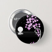 Sakura der Nacht Button (Vorne & Hinten)