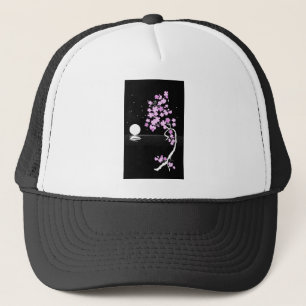 Sakura der Nacht Truckerkappe