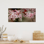 Sakura Diptych Poster (Küche)