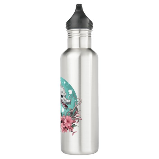 Sakura Dragon Edelstahlflasche (Rechts)