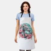 Sakura Dragon Schürze (Getragen)