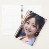 Sakura Dreams Anime Girl with Cherry Blossoms Planer (Anzeige)