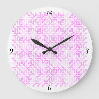 Sakura Drift – Sanfte Blüte Große Wanduhr