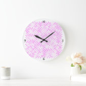 Sakura Drift – Sanfte Blüte Große Wanduhr (Zuhause)