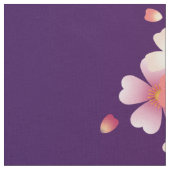 Sakura-Duschen Dramatischer Kimono-Stil mit Lila u Stoff (Nahaufnahme)