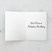 Sakura Eichhörnchen im Kirchenbaum Go Nuts Birthda Karte (Innenseite)