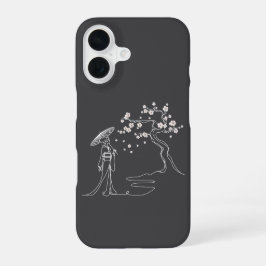 Sakura Elegance Phone Case iPhone 16 Hülle