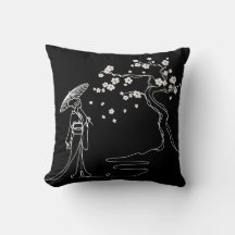 Sakura Elegance Pillow