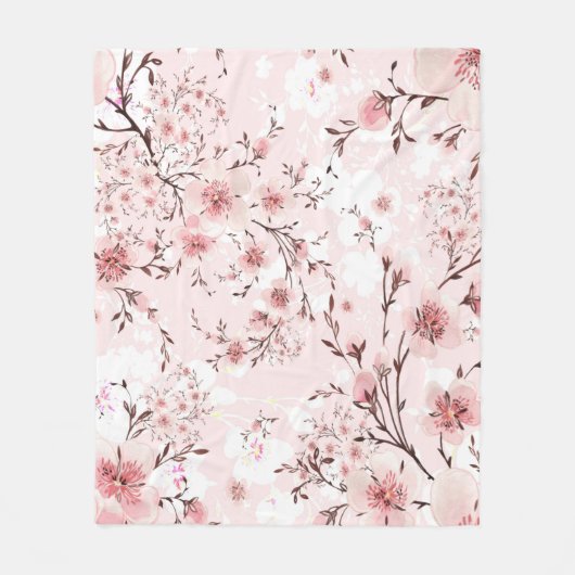 Sakura Fleecedecke (Vorderseite)