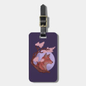 Sakura Fox Gepäckanhänger (Vorderseite vertikal)