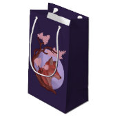 Sakura Fox Kleine Geschenktüte (Rückseite Schrägansicht)