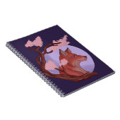 Sakura Fox Notizblock (Rechte Seite)