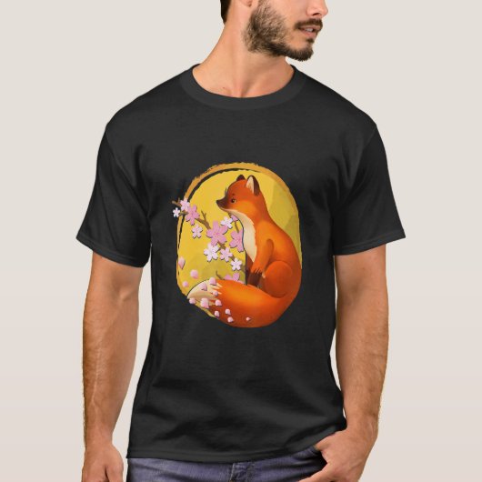 Sakura Fox T-Shirt (Vorderseite)