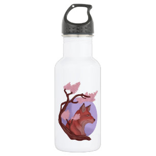 Sakura Fox Trinkflasche