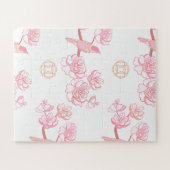 Sakura, Frühlingsblüte, Blüte der japanischen Kirs Puzzle (Horizontal)