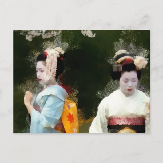 Sakura Geheimnisse Kunst Postkarte (Vorderseite)