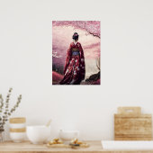 Sakura Geisha Poster (Küche)