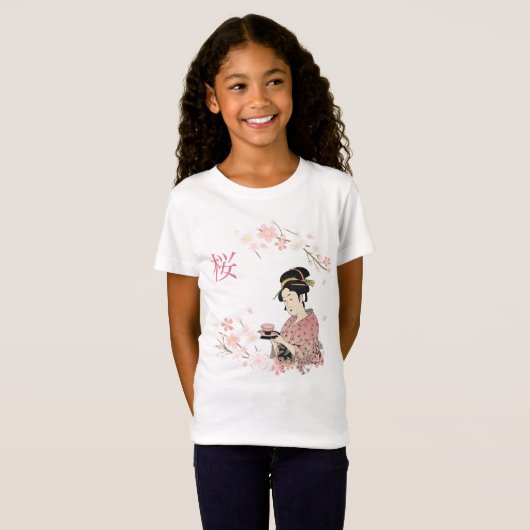 Sakura Geisha T-Shirt (Vorne ganz)