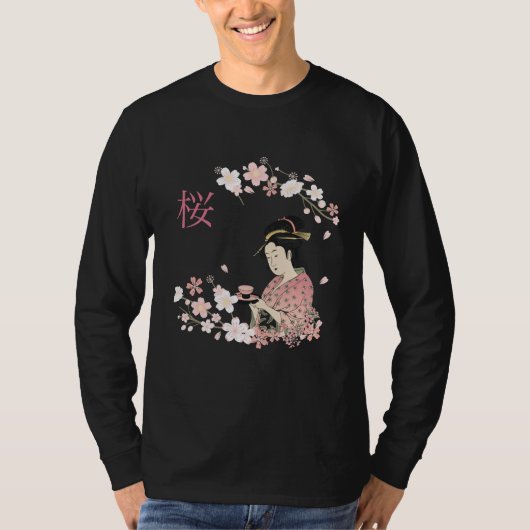 Sakura Geisha T - Shirt (Vorderseite)