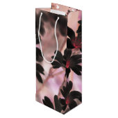 Sakura Geschenktüte Für Weinflaschen (Rückseite Schrägansicht)