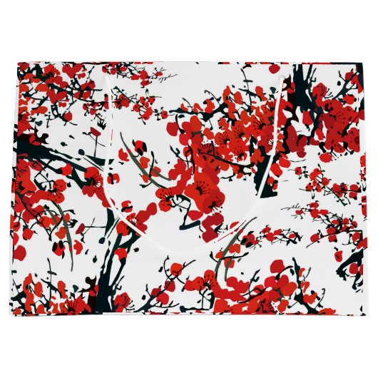 Sakura Gift Bag Große Geschenktüte (Vorderseite)