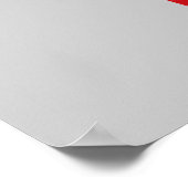 Sakura Hieroglyph Print Poster (Ecke)