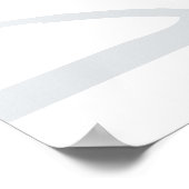 Sakura Hieroglyph Print Poster (Ecke)