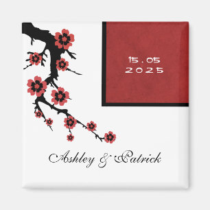 Sakura Hochzeitsmagnet Magnet