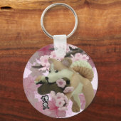 Sakura inu Schlüsselanhänger (Vorderseite)