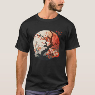 Sakura Japan Cherry Blossom Plum Blossom T-Shirt