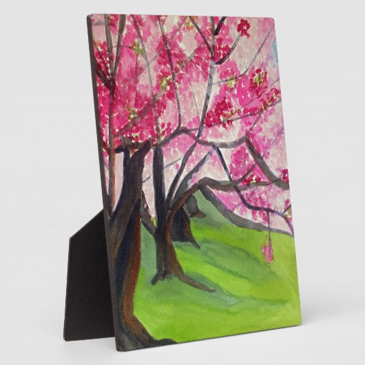 Sakura Japanese Cherry Blossom Art Fotoplatte (Seite)