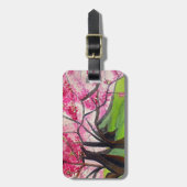 Sakura Japanese Cherry Blossom Art Gepäckanhänger (Vorderseite vertikal)