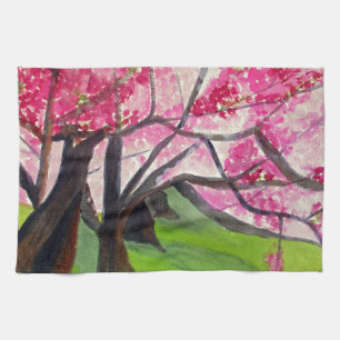 Sakura Japanese Cherry Blossom Art Handtuch
