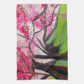 Sakura Japanese Cherry Blossom Art Handtuch (Vertikal)